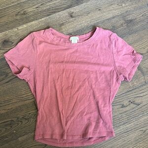 Cropped tee